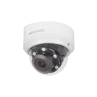 BD4685DV Beward Антивандальная купольная IP-видеокамера, объектив 2.8-11мм, Ик, PoE, 4Мп, microSD