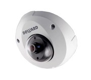 CD400 (2.8) Beward Антивандальная купольная IP-видеокамера, объектив 2.5мм, 1Мп, Ик, POE, microSDHC