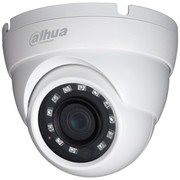 DH-HAC-HDW1230MP-0280B Dahua Уличная купольная мультиформатная MHD (AHD/ TVI/ CVI/ CVBS) видеокамера, объектив 2.8мм, 8Мп, Ик