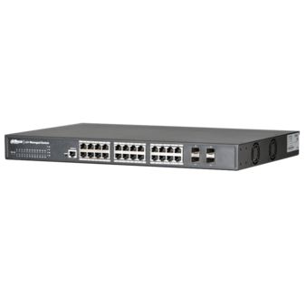 DH-PFS5424-24T DAHUA Управляемый 24-портовый Gigabit Ethernet L2+ коммутатор