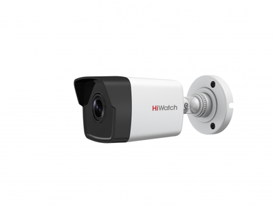 DS-I200 (C) (2.8 mm) HiWatch Уличная цилиндрическая IP камера (2.8 mm), ИК, POE, 2Мп