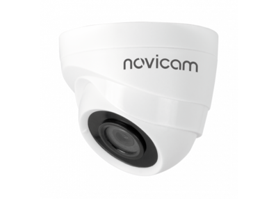 LITE 20 NOVICAM Купольная внутренняя мультиформатная MHD (AHD/CVI/CVBS/TVI) видеокамера, обьектив 3.6 мм, Ик, 2Мп