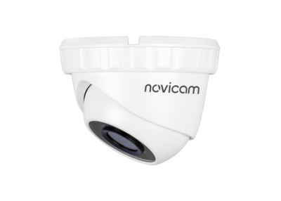 HIT 52 NOVIcam Купольная уличная MHD мультиформатная (AHD/CVI/CVBS/TVI) видеокамера, объектив 2.8мм, Ик, 5Мп
