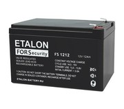 FS 1212 ETALON Аккумулятор 12В, 12 А/ч, 151х98х101мм, 3,2кг
