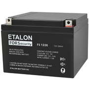 FS 1226 ETALON Аккумулятор 12В, 26 А/ч, 167х175х126мм, 7,5кг