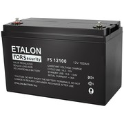 FS 12100 ETALON Аккумулятор 12В, 100 А/ч, 330х173х217мм, 27кг