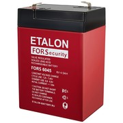 FORS 6045 ETALON Аккумулятор 6В, емкость 4,5 А/ч, габариты 70/47/107мм, вес 0,78кг