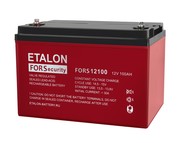 FORS 12100 ETALON Аккумулятор 12В, 100 А/ч, 330х173х217мм, 29кг