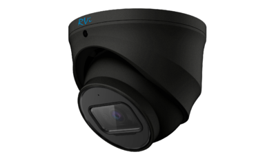 RVi-1NCE4246 (2.8) black Купольная антивандальная IP видеокамера, объектив 2.8мм, 4Мп, Ик, POE, Встроенный микрофон, MicroSD