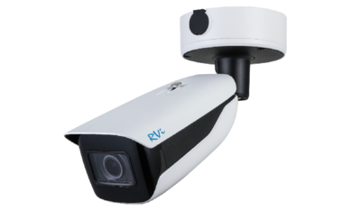 RVi-1NCT4469 (2.7-12) Уличная цилиндрическая IP видеокамера, объектив 2.7-12мм, 4Мп, Poe, Тревожные входы/выходы, MicroSD
