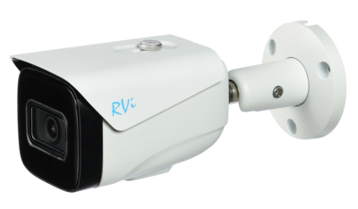 RVi-1NCT8348 (2.8) white Уличная цилиндрическая IP видеокамера, 8Мп, Ик, Poe, объектив 2.8мм, Тревожные входы/выходы, MicroSD, Встроенный микрофон