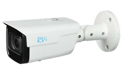 RVi-1NCT8239 (2.7-13.5) white Уличная цилиндрическая IP видеокамера, 8Мп, Ик, Poe, объектив 2.7-13.5мм, Тревожные входы/выходы, MicroSD