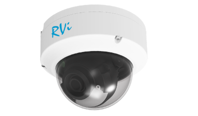 RVi-2NCD8348 (2.8) white Купольная антивандальная IP видеокамера, объектив 2.8мм, 8Мп, Ик, Poe, MicroSD, Тревожные входы/выходы