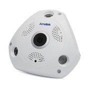AC-IF402X Amatek Панорамная IP камера Fisheye "Рыбий глаз", ИК , 3Мп, POE, встроенный микрофон