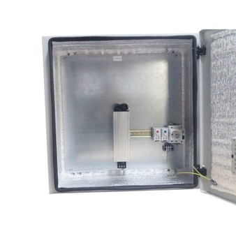 МАСТЕР 4 УТПВ-П Телеком-Мастер Климатический шкаф с вентиляторными решетками (пассивная вентиляция) и защитным реле от "холодного пуска"