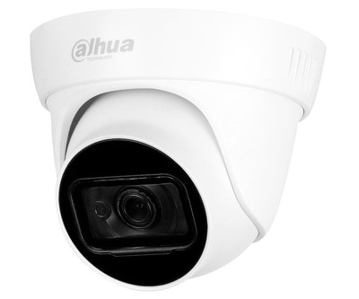 DH-HAC-HDW1800TLP-A-0280B Dahua Уличная купольная мультиформатная MHD (AHD/ TVI/ CVI/ CVBS) видеокамера, объектив 2.8, 8Мп, Ик