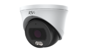 RVi-1NCEL4074 (2.8) white Купольная антивандальная IP видеокамера, объектив 2.8мм, 4Мп, Ик, POE, Встроенный микрофон, MicroSD