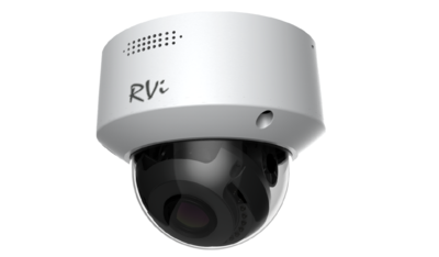 RVi-1NCD5065 (2.8-12) whiteУличная купольная IP видеокамера, объектив 2.8-12мм, 4Мп, Ик, POE, Встроенный микрофон, MicroSDSD