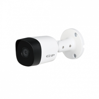 EZ-HAC-B2A41P-0280B-DIP EZ-IP Уличная цилиндрическая мультиформатная MHD (CVI/TVI/AHD/CVBS) видеокамера, объектив 2.8мм, Ик, 4Мп