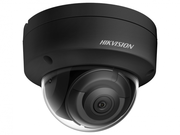 DS-2CD2123G2-IS(2.8mm) черная Hikvision Купольная антивандальная IP-видеокамера, ИК, 2Мп, POE, слот для microSD, аудиовход/выход 1/1, тревожные вход/выход 1/1