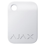Упаковка Tag (10 ед.) Белый Ajax Защищенный бесконтактный брелок для клавиатуры