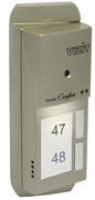 БВД-405CP-2  VIZIT Блок вызова на 2 абонента, встроенная телекамера, объектив Pinhole 90°