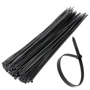 Стяжка 200х3/3,5/4 мм (черная) нейлоновая кабельная (уп.100шт)