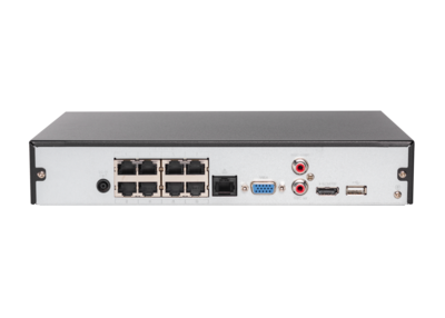 EZ-NVR1B08HS-8P/H EZ-IP Видеорегистратор IP на 8 каналов и 8 Poe портами