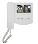 AT-VD433C EXEL WHITE AccordTec Видеодомофон цветной 4.3" с трубкой