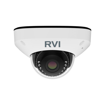 RVi-1NCF2466 (2.8) Купольная уличная IP видеокамера, объектив 2.8мм, 2Мп, Ик, Poe, Встроенный микрофон, MicroSD