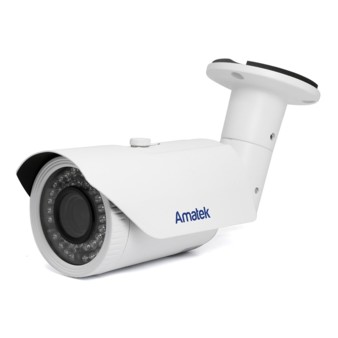 AC-IS404VAX  (2.8-12) Amatek Уличная цилиндрическая IP видеокамера, объектив 2.8-12мм, 4Мп, Ик, POE