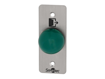 ST-EX243 SmarTec кнопка металлическая, врезная, кнопка грибок, НЗ/НР контакты