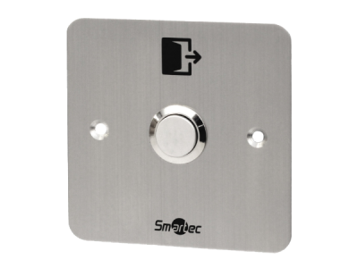 ST-EX144 SmarTec кнопка металлическая, врезная, НР контакты