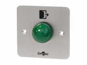 ST-EX244 SmarTec кнопка металлическая, врезная, кнопка грибок, НЗ/НР контакты