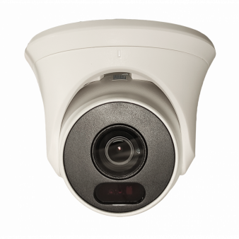 TSi-E4FP TANTOS Уличная купольная IP камера, объектив 2.8мм, Ик, 4Мп, PoE