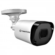 TSc-P5HDf Tantos Уличная цилиндрическая мультиформатная MHD (AHD/ TVI/ CVI/ CVBS) видеокамера, объектив 2.8мм, 5Мп, Ик