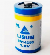 ER 14250 1/2AA Lisun. 3,6V, литиевая батарея