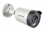 TSi-Pe50FP TANTOS Уличная цилиндрическая IP видеокамера, объектив 2.8мм, 5Мп, Ик, PoE