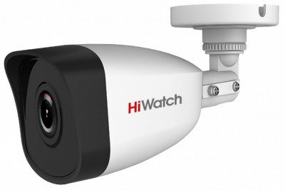 IPC-B020(B) (2.8mm) HiWatch Уличная цилиндрическая IP камера, объектив 2.8мм, 2Мп, Ик, POE