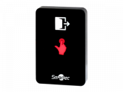 ST-EX410L-BK SmarTec кнопка сенсорная, накладная, черная, НЗ/НР контакты