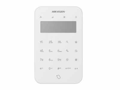 DS-PK1-LT-WE Hikvision Клавиатура с LCD-экраном и двусторонней беспроводной связью (AXPRO)