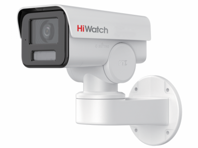 PTZ-Y2404I-DE HiWatch Скоростная поворотная IP видеокамера, объектив 2.8 - 12мм, 4Мп, PoE, microSD, встроенный микрофон