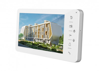 Prime HD (White) VZ Монитор видеодомофона 7"