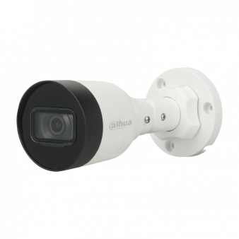 DH-IPC-HFW1230S1P-0280B-S5 Dahua Уличная цилиндрическая IP-видеокамера, объектив 2.8мм, ИК, 2Мп, Poe