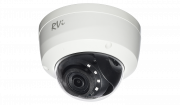 RVi-1NCD2024 (4) white Уличная купольная IP видеокамера, объектив 4мм, 2Мп, Ик, POE, встроенный микрофон, MicroSD