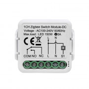 1CH Zigbee switch module-DC Реле дистанционного управления (сухой контакт)