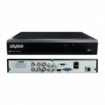 SVR-4115P v3.0 Satvision видеорегистратор гибридный на 4 канала с АОС