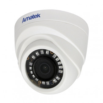 AC-HD202 (3.6) Amatek Купольная мультиформатная камера, объектив (3.6 мм), Ик, 2Mp