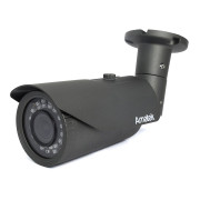 AC-HS204VS (2,8-12) Amatek Уличная цилиндрическая мультиформатная MHD (AHD/ TVI/ CVI/ CVBS) видеокамера, объектив 2.8-12мм, 2Mp, Ик