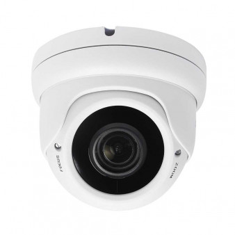 AC-IDV203VA (2,8-12) Amatek Купольная антивандальная IP видеокамера, обьектив 2.8-12мм, 2Mp, Ик, POE